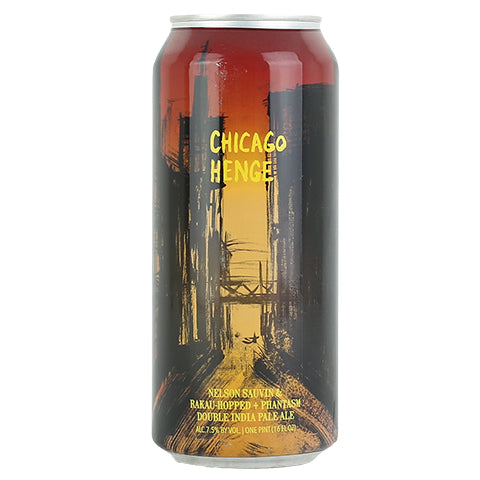 Hop Butcher Chicago Henge DIPA by Hop Butcher For the World, beer label