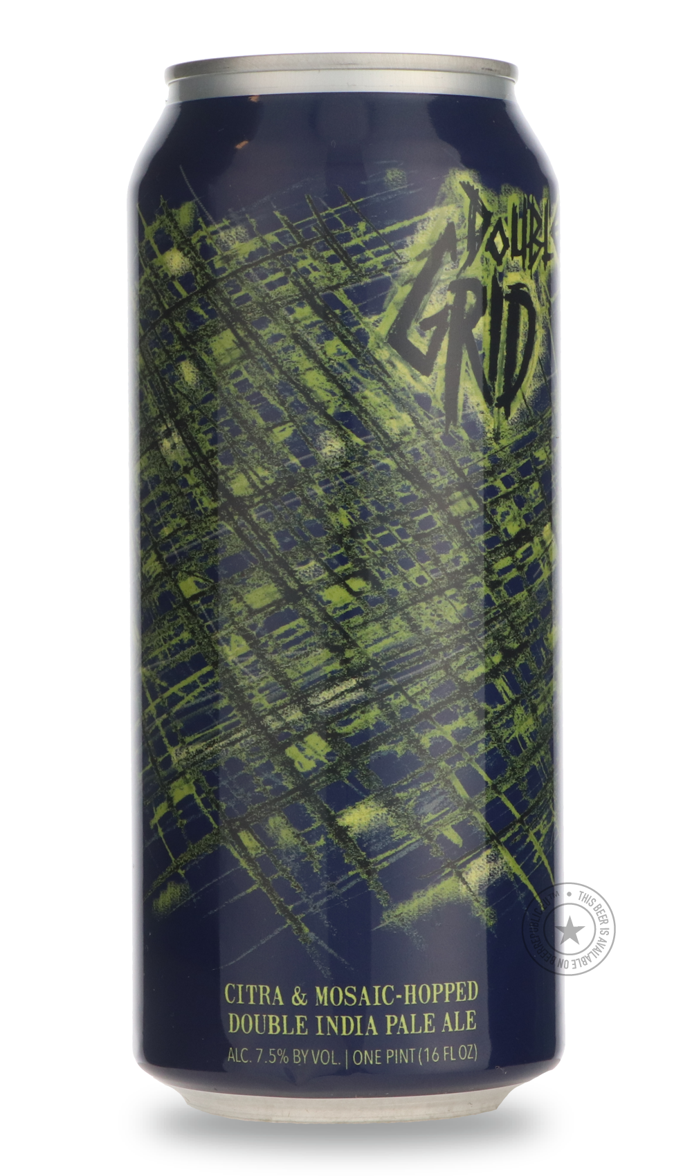 Double Grid by Hop Butcher For the World, beer label
