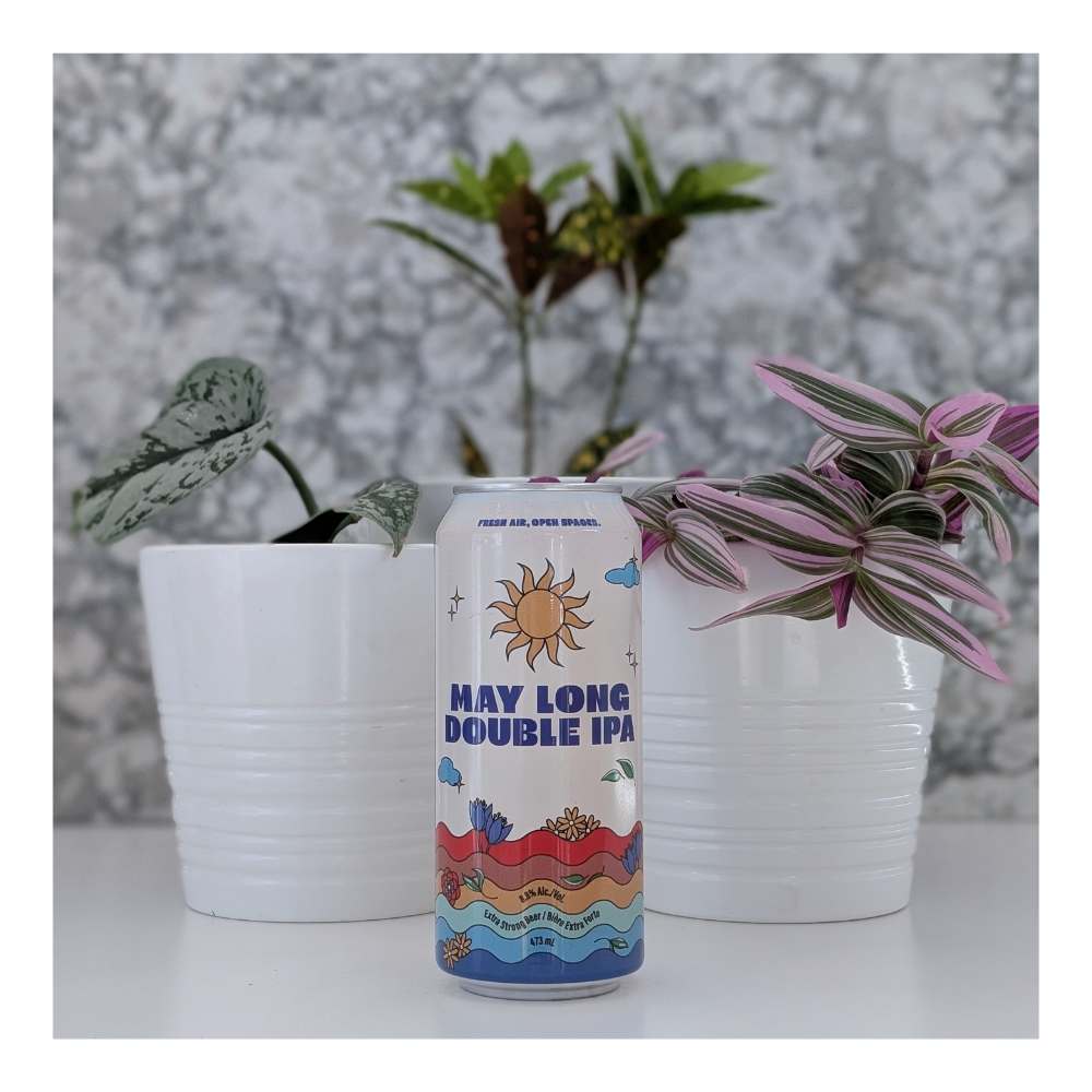 May Long Double IPA (2026) by Blindman Brewery, beer label