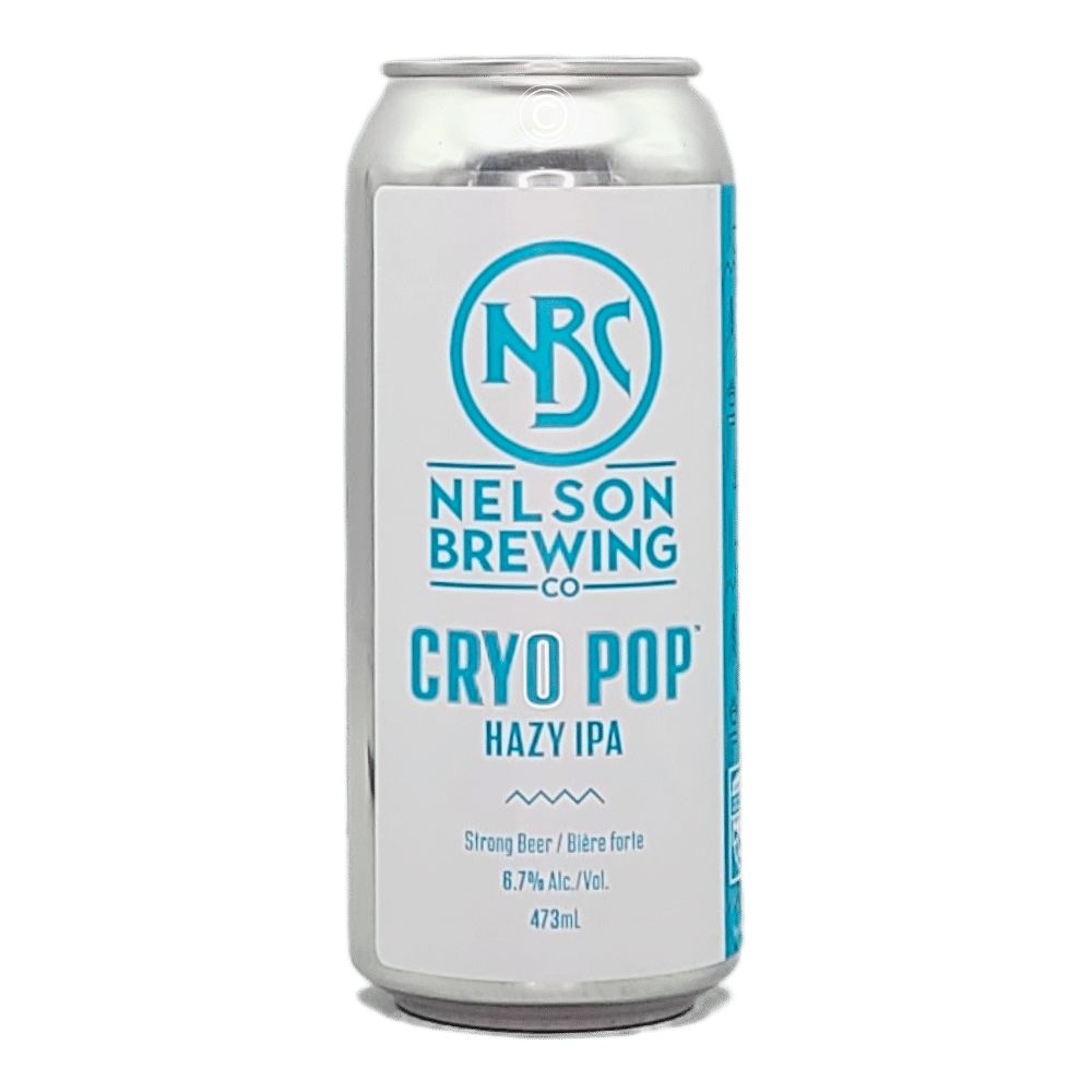 Cryo Pop Hazy IPA by Nelson Brewing Company, beer label