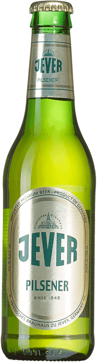 Jever Pilsener by Friesisches Brauhaus, beer label