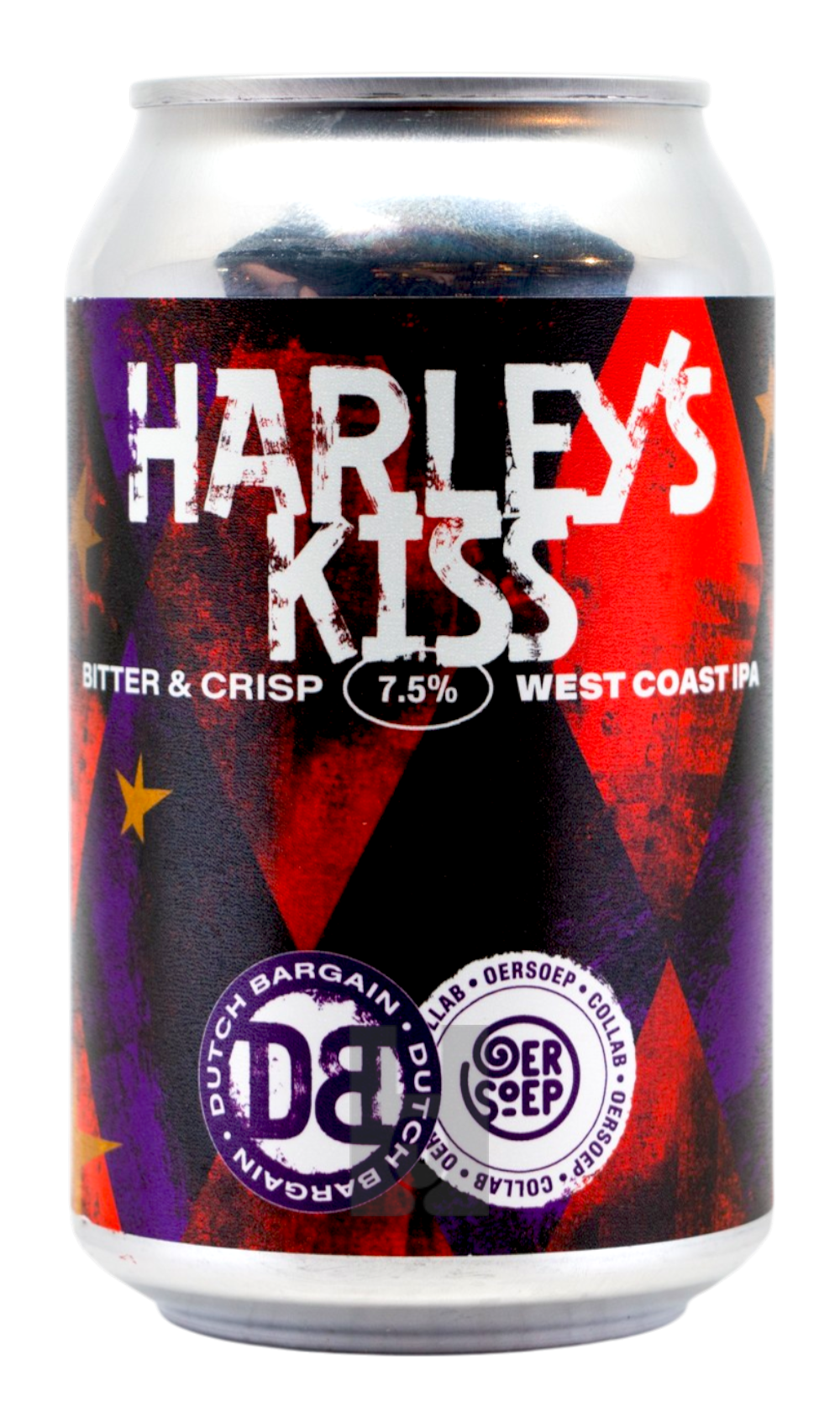 Dutch Bargain Harley's Kiss by Dutch Bargain, beer label