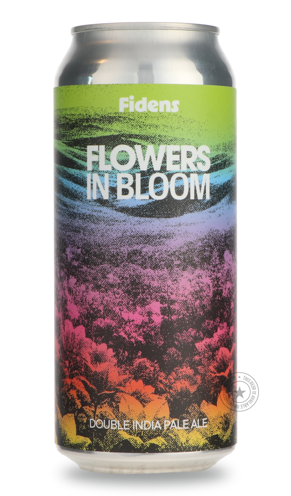 Flowers In Bloom by Fidens Brewing, beer label