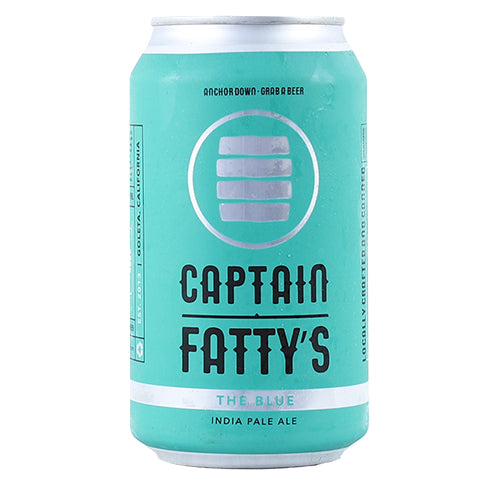 Captain Fatty The Blue IPA by Captain Fatty's, beer label