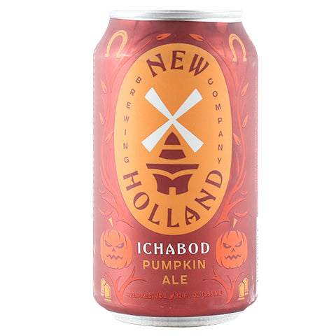 New Holland Ichabod Pumpkin Ale by New Holland Brewing Co, beer label