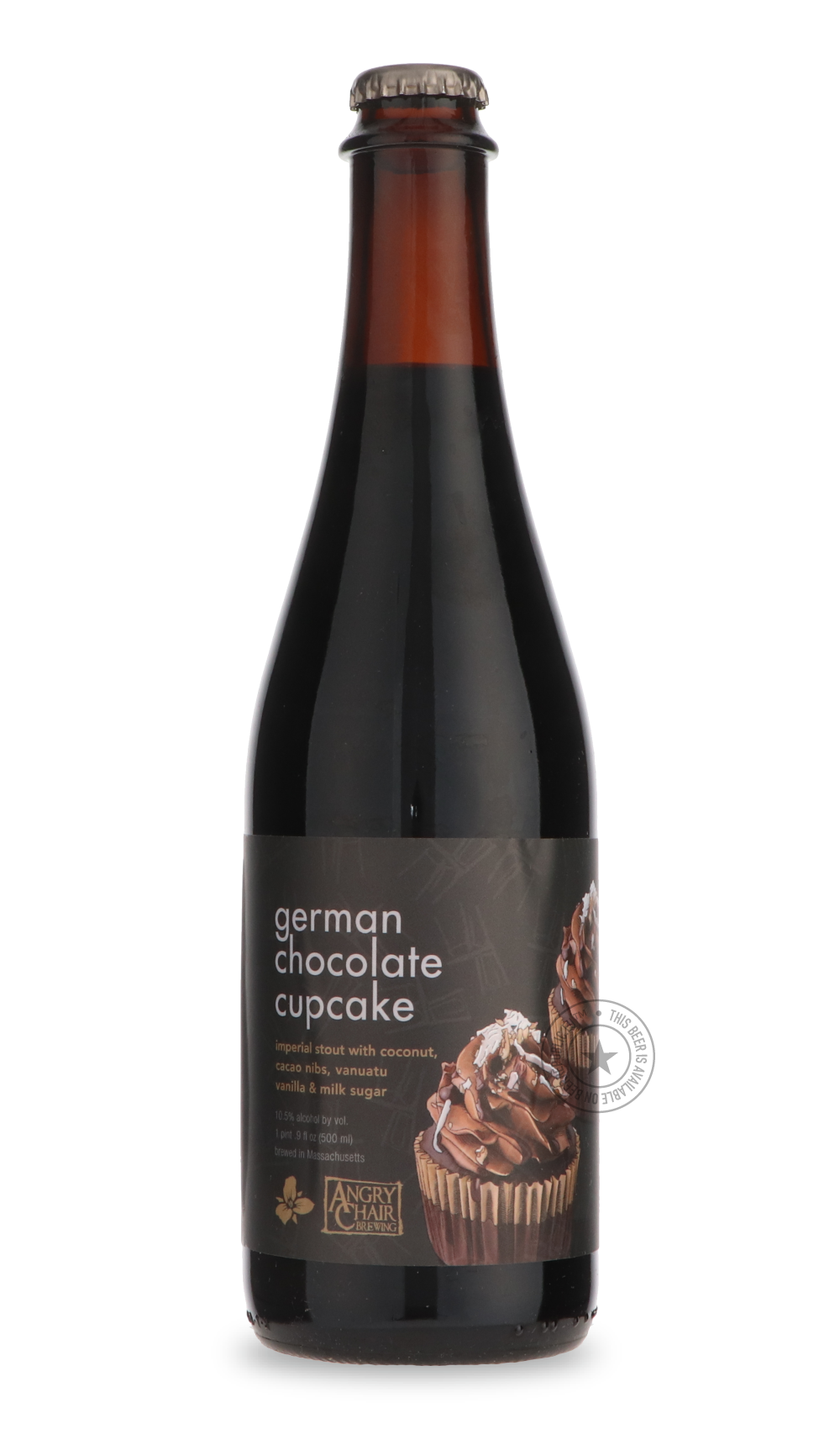 German Chocolate Cupcake by Trillium Brewing, beer label