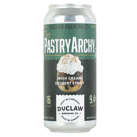 Duclaw The PastryArchy Irish Cream Stout by DuClaw Brewing Company, beer label