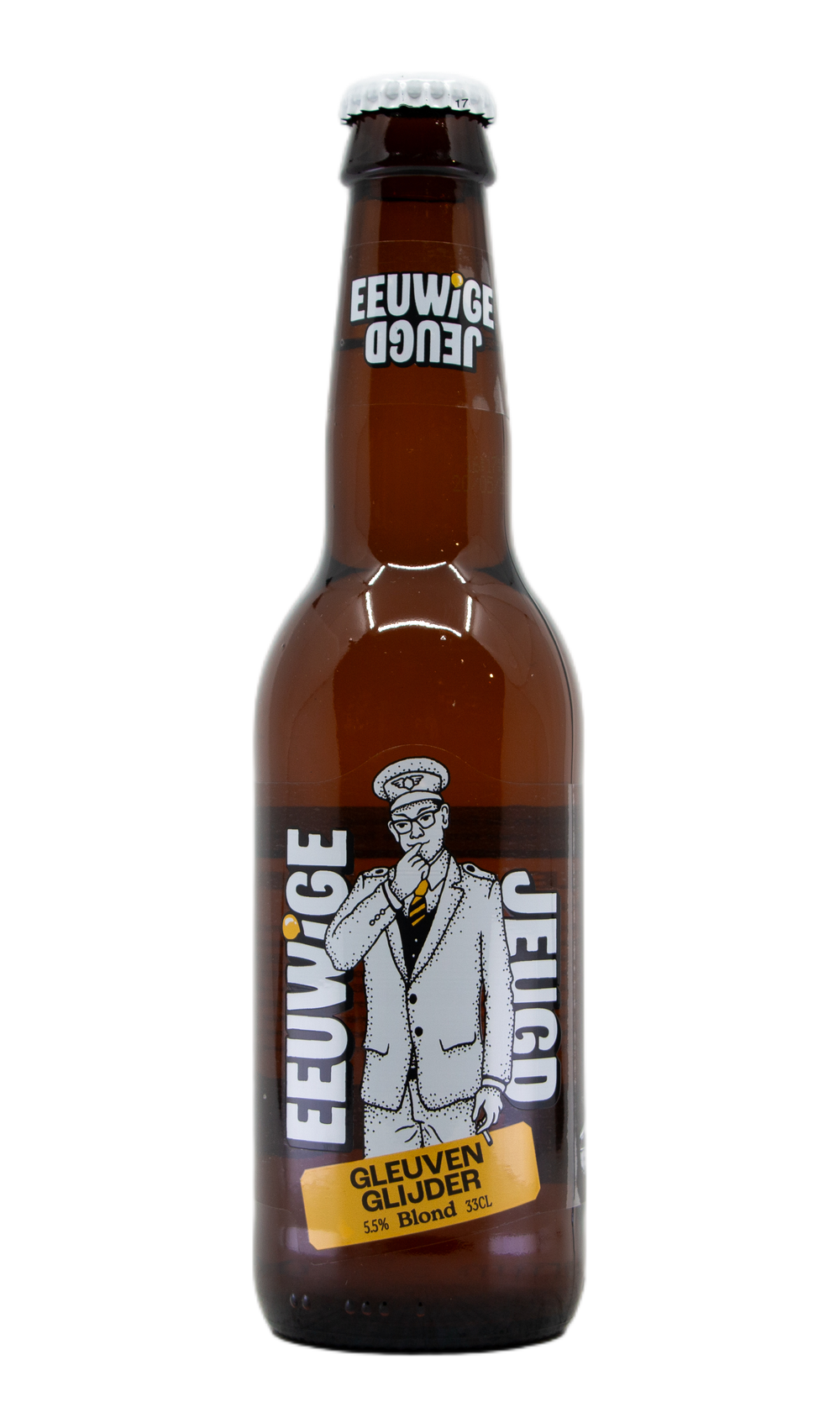 De Eeuwige Jeugd Gleuvenglijder by Brouwerij de Eeuwige Jeugd, beer label