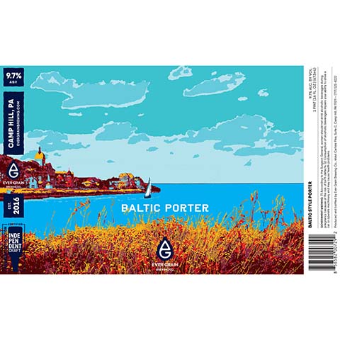 Ever Grain Baltic Porter by Ever Grain Brewing Co, beer label