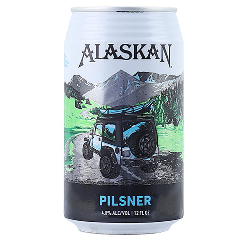 Alaskan Pilsner by Alaskan Brewing Co., beer label
