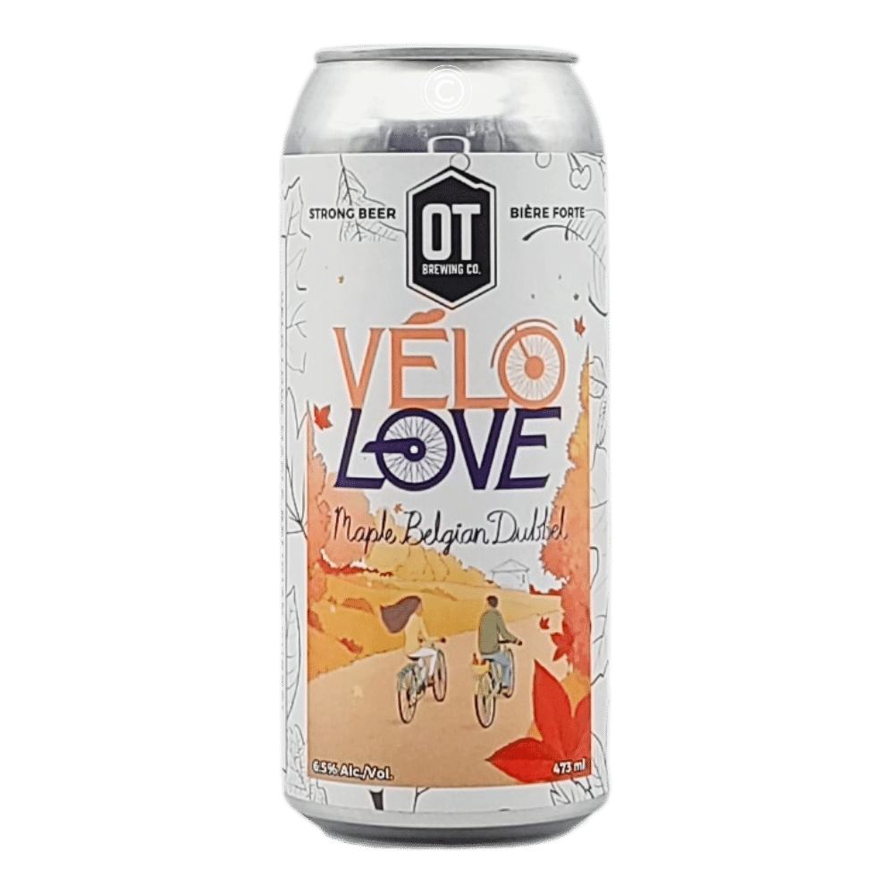 Velo Love Maple Belgian Dubbel by O.T Brewing Company, beer label
