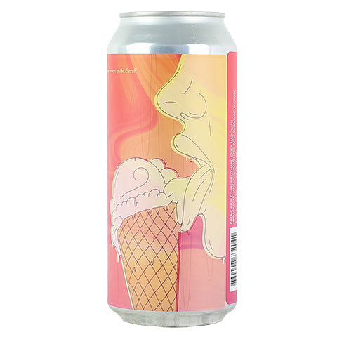 Newtopia Ice Creme Brulee Cider by Newtopia Cyder, beer label
