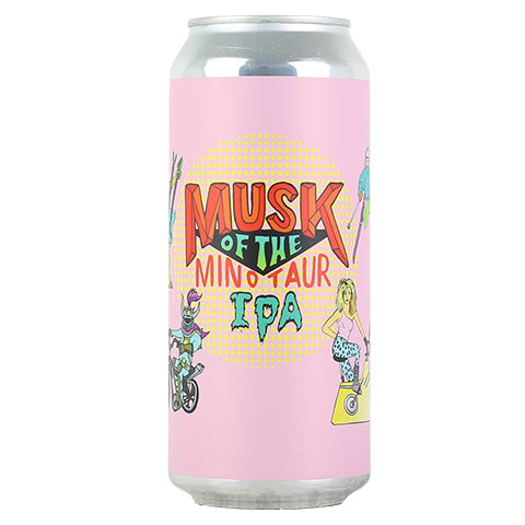 Hoof Hearted Musk of the Minotaur IPA by Hoof Hearted Brewing, beer label