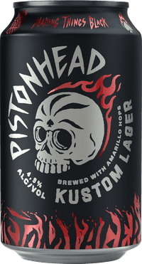 Pistonhead Kustom by Spendrups Bryggeri, beer label