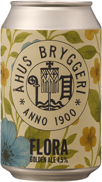 Åhus Flora by Åhus Brygg Fabrik, beer label