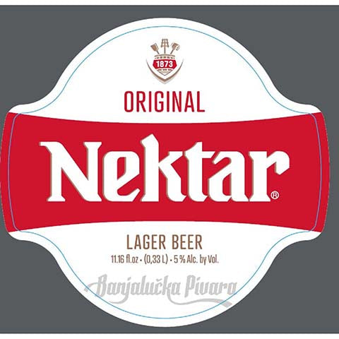Banjalučka Pivara Nektar Lager Beer by Banjalučka Pivara, beer label