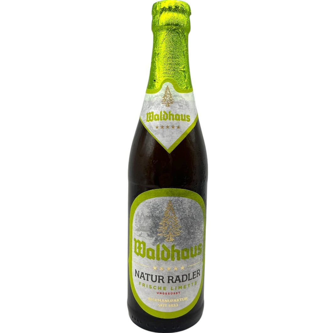 Privatbrauerei Waldhaus Natur Radler Frische Limette by Privatbrauerei Waldhaus, beer label