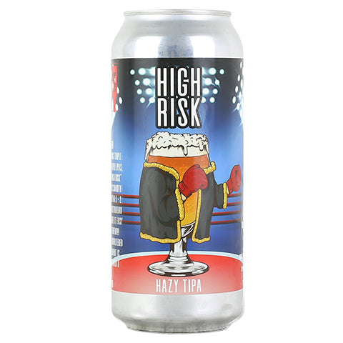 Local Craft Beer High Risk Hazy TIPA by Local Craft Beer, Tehachapi, beer label
