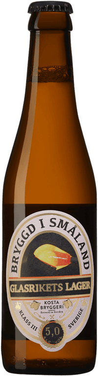 Kosta Glasrikets by Kosta boda art hotel, beer label