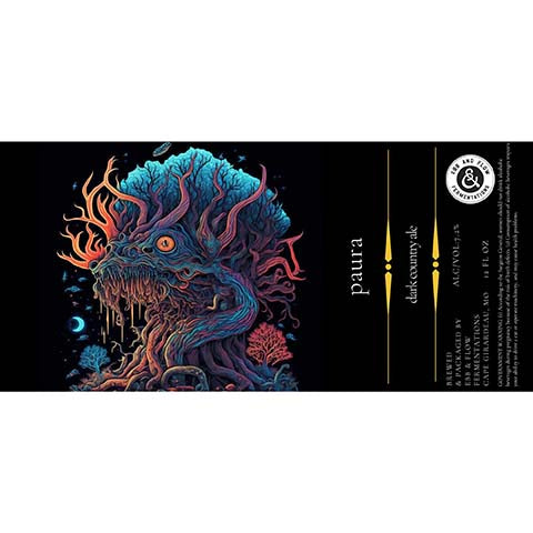 Ebb & Flow Paura Dark Country Ale by Ebb & Flow, beer label