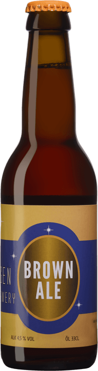 Brown Ale by En Aleigen Brewery, beer label