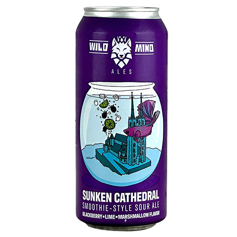 Wild Mind Sunken Cathedral Smoothie-Style Sour Ale by Wild Mind Ales, beer label