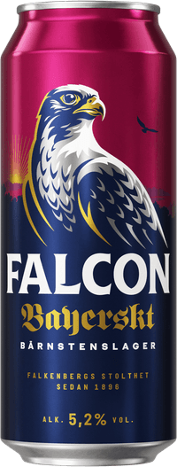 Falcon Bayerskt by Carlsberg Sverige AB, beer label