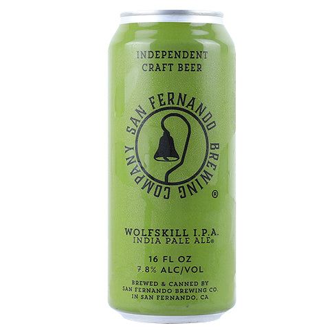 San Fernando Wolfskill IPA by San Fernando Brewing Co., beer label