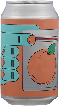 Peach Preacher by PangPang Brewery, beer label