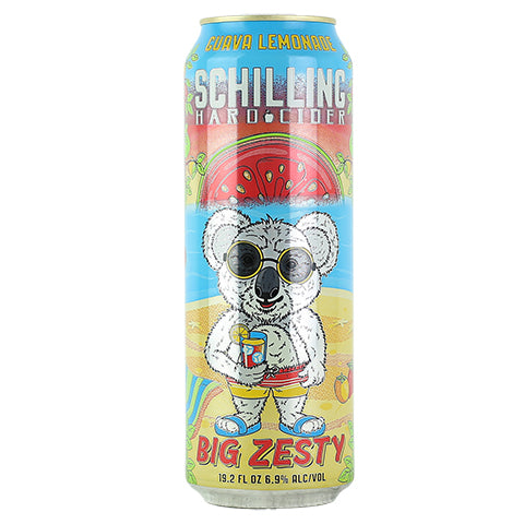 Schilling Big Zesty Cider by Schilling Beer Co, beer label