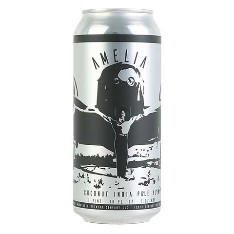 Moonraker Amelia Hazy Coconut IPA by Moonraker Brewing Co, beer label