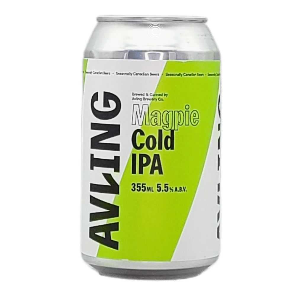 Magpie Cold IPA by Avling Brewery, beer label