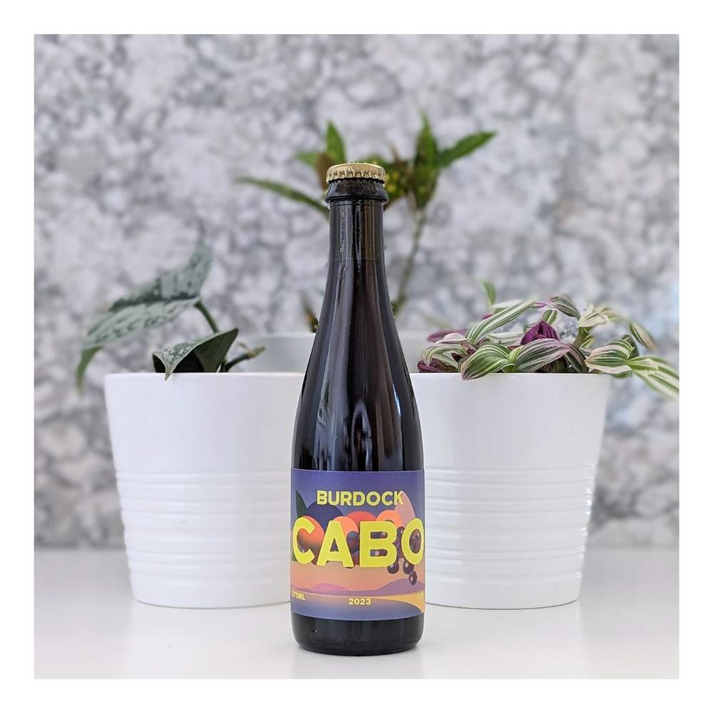 Cabo Grape Ale with Cabernet Franc by Burdock, beer label