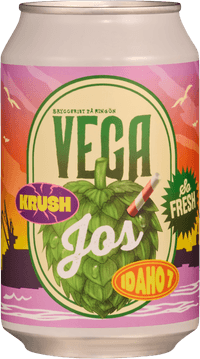 Jos - Krush & Idaho 7 by Vega Bryggeri, beer label