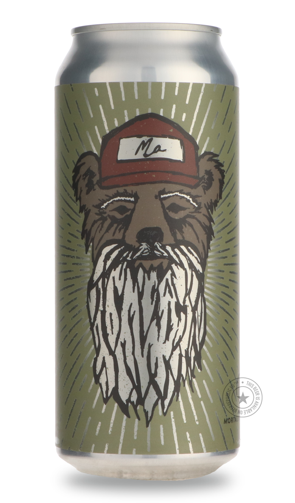 OldManBearMa | Idaho7 by Mortalis Brewing Company, beer label