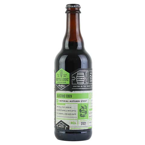 Bottle Logic Electric Eden (2021) by Bottle Logic Brewing, beer label