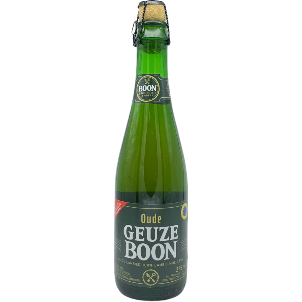 Boon Oude Geuze 375ml by Boon, beer label