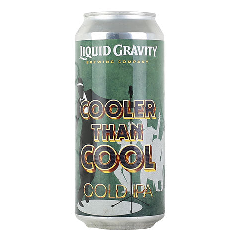 Liquid Gravity Cooler Than Cool Cold IPA by Liquid Gravity Brewing Company, beer label