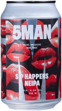5MAN Sip Happens by Aktiebolaget Femman, beer label