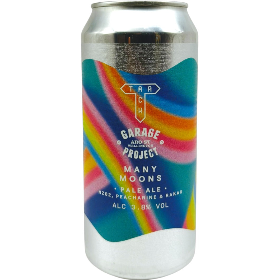 Track x Garage Project Many Moons by Track Brewing Co., beer label