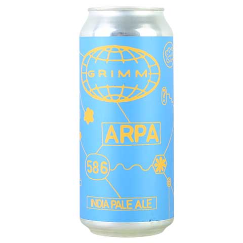 Grimm ARPA 586 IPA by Grimm Artisanal Ales, beer label
