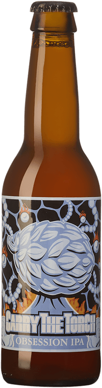 Carry the torch Obsession by Fireside Brewery, beer label