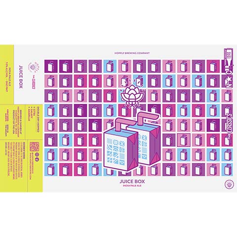 Hopfly Juice Box IPA by HopFly Brewing Company, beer label