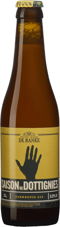 Saison de Dottignies by Brouwerij De Ranke, beer label