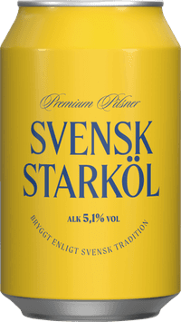 Svensk Starköl by Åbro Bryggeri, beer label