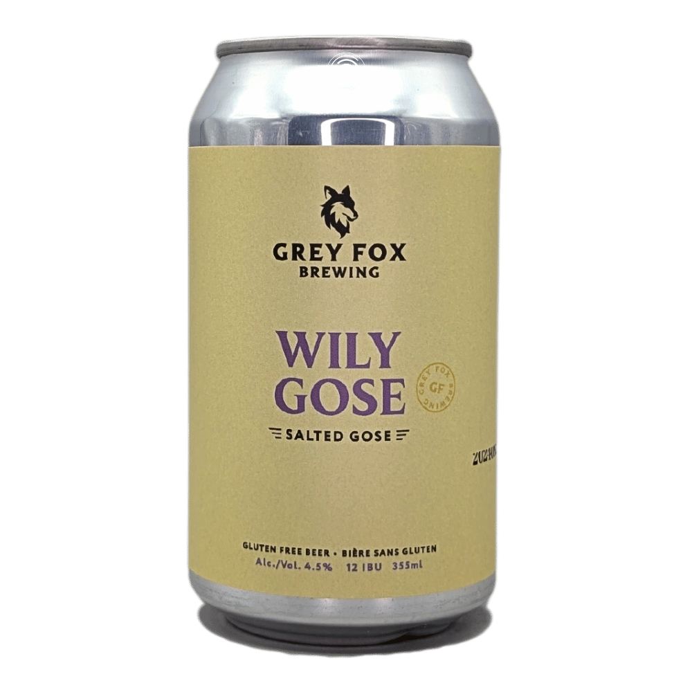 Wily Gose by Grey Fox Brewing, beer label