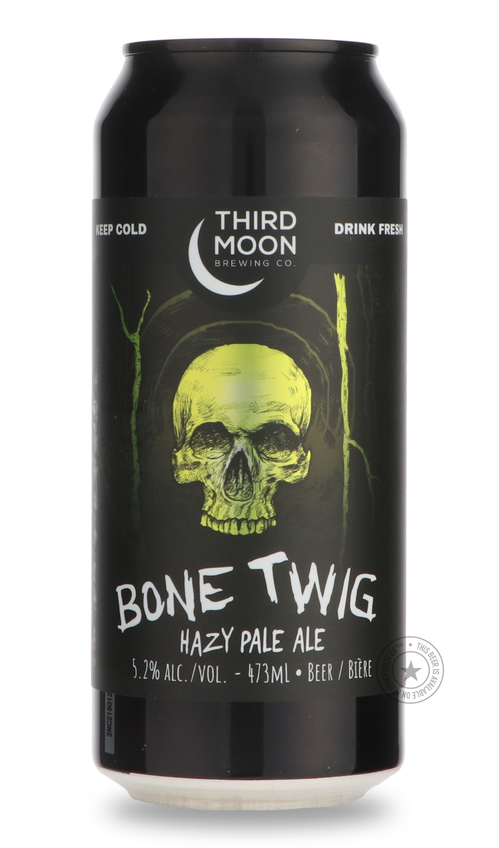 Bone Twig by Third Moon, beer label