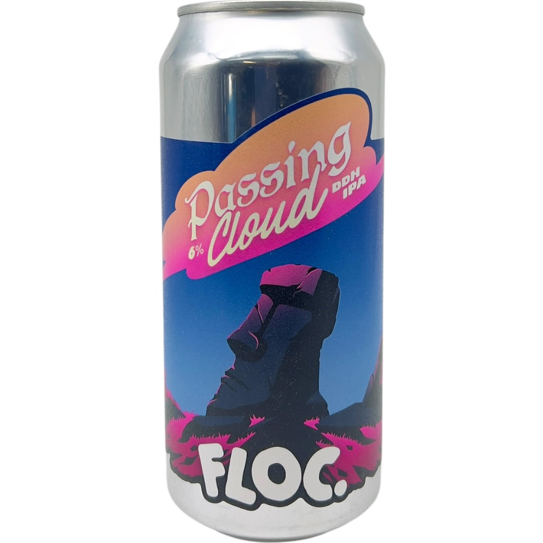 Floc. Passing Cloud by Floc. Brewing Project, beer label