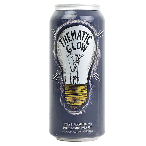 Hop Butcher Thematic Glow DIPA by Hop Butcher For the World, beer label