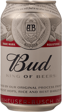 Bud by AB Inbev Belgium, beer label